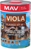 Состав VIOLA Classic HT 30 защитно-декоративный для древесины