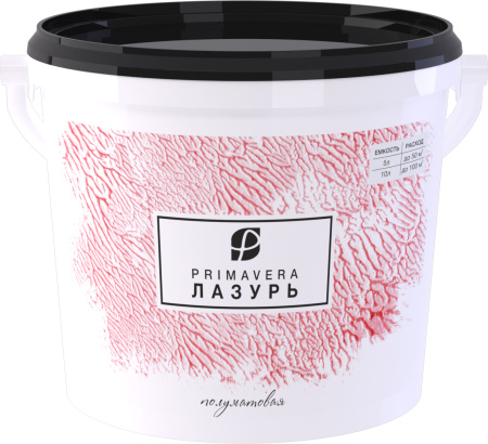 Декоративная лазурь PRIMAVERA ПОЛУМАТОВАЯ