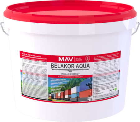 Краска Belakor AQUA 11 по металлу