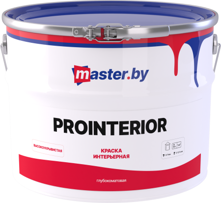 Краска master.by PROINTERIOR интерьерная глубокоматовая