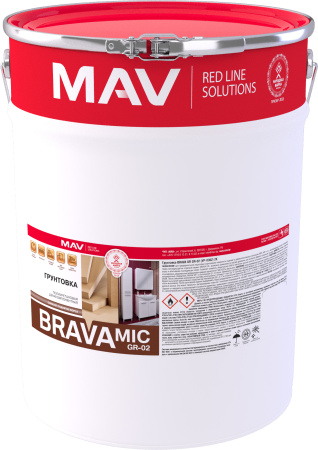 Грунтовка BRAVA UR GR-02 по древесине 2К