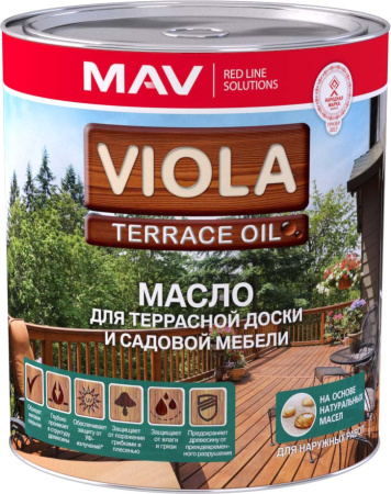 Масло VIOLA OIL для террасной доски