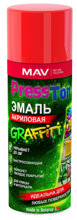 Эмаль-аэрозоль PressTon акриловая универсальная