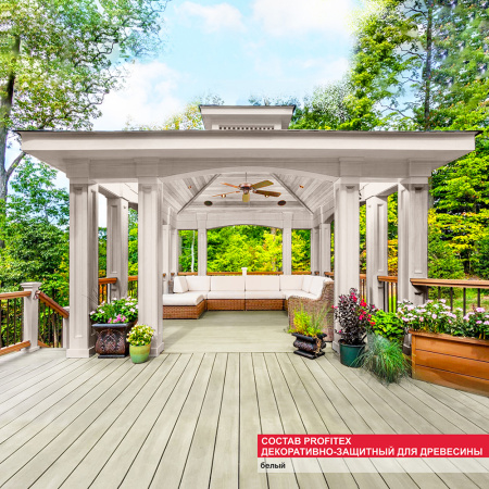 Состав PROFITEX декоративно-защитный для древесины